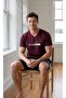Mooda Men's 100% Cotton T-Shirt Shorts Pajama Set Standard and Big & Tall Sizes - 3