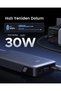 Nexode 20.000 mAh 30W Hızlı Şarj Powerbank, USB-C Kablo Dahil, 2xUSB-C, 1xUSB-A, 55989B - 7