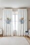 Little Dino Friend Patterned Children's Baby Room Background Curtain (Single Wing Pricing) - 3