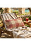 Jute Throw Pillow Cover Straw Throw Pillow Red Square Striped Linen Throw Pillow Cover Decorative Throw Pillow Cover - 3