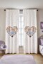 Queen Patterned Children's Baby Room Background Curtain with Flowers Inside (Single Panel Pricing) - 2