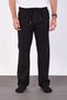 Men's Baggy Fit Linen Fabric Elastic Waist Comfortable Cut Pants