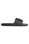 Men's Brand Logo Stylish Looking Single-Strap Thick-Soled Non-Slip Comfortable Durable Slippers Black Slippers