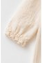 Muslin Lace Detailed Baby Girl Jumpsuit Hat Blanket Set - 4