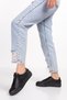 Women's Genuine Leather Flat Sneaker Anatomical Sole Casual Casual Shoes - 5