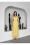 Women's Flora Chiffon Designer Dress - Code 00751 E6 - 2