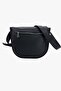 67-7199 Women's Suede Black Crossbody Bag - 4