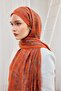 Urban Hours Shawl Pattern Orange Mayda Shawl - 4