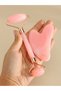 Gua Sha Facial Massage Tool Set, Pink Non-Frosted Abs Resin, Body Massage and Exfoliation Tool Set, Facial Beauty Tools and Energy Channel Opening,