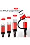 URBANNX USB Multi Charging Cable 5 in 1 Braided Multiple Fast Charger Cable with USB-C/Micro USB/ - 2