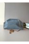 Women's Polka Dot Scholarship Pouch Bag with Gold Chain Detail - 6