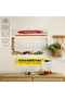 Transparent Summer-Sil Weekly Menu Planner with Static Cling Feature 40 X 56 cm (Model-1)