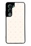 Oppo A5 5g Cream Pink Coquette Pattern Designed Glossy Phone Case