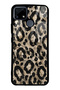 Realme C25 Brown Leopard Design Glossy Phone Case
