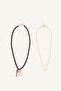 Women's 2-Piece Fish Figured Necklace H6998Axns