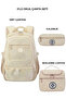 School Bag Set of 3 B86 Cream