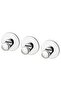SKOGHALL Hook, self-adhesive, chrome-plated