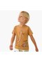 Set of 3 Crew Neck Short Sleeves T-shirt and Shorts Set with Animal Print - 2