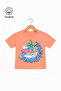 Parrot Printed Casual Short Sleeve Summer Boy's T-Shirt - 2