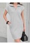 Women's Penny Polo Collar Dress with Pockets - Soft Modal Fabric - 4