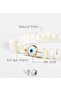 Tiara Women's Bracelet, 18K Gold, Beaded Bracelet, with Shell Stone & Shell, Handmade Adjustable Jewelry - 7