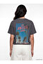 Original Printed Oversize 100% Cotton Women's T-Shirt - 4