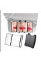 Universal 3-Way Foldable Car Vanity Mirror – Premium Trifold Interior Accessory for Sun Visor, Sunshade & On-the-Go Makeup