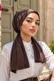 Dark Mink Scarf Bonnet - 2