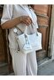 Women's New Season Adjustable Strap Multi-Compartment Stylish Design Hand and Shoulder Bag - 6