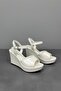 2127 Women's 9 Cm Wedge Heel Skin Sandals - 5