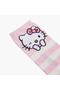 Girls Socks with Hello Kitty Print - Set of 5 - 5