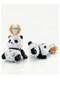 Smart Panda Interactive Balance Toy with 360° Stunt Spin, Lights & Sound Effects, White and Black