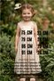 Baby Girl Birthday Party Wedding Dress with Straps Sleeveless Floral Bag Bandana Bow - 3