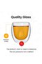 Double Walled Coffee Mugs 250ml - Set of 4 Trending Glass Coffee Mugs for Cappuccino - 3