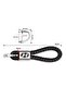 Car Brand Compatible Keychain Car Logo Compatible Steel Mesh Rope Keychain - 2