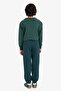 Elastic Waist Printed Green Boys' Sweatpants G6372A8/Gn536 - 5
