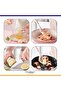 Premium 19pcs Kitchen Utensils Set: Professional & Stylish Chef Tools. Ideal Wedding Gift for Home Chefs. BPA-Free, Non-toxic Silicone Kitchenware to Modernize Your Kitchen (White) - 4