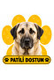 Pawed Friend Kangal Dog Sticker Label |   15X15 cm Self-Adhesive Foil