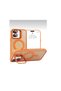 iPhone 16 Compatible Magsafe Lens Protection Gift Case + Phone Back Cover with Metal Stand Feature