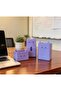 3-Piece Cat Design Desktop Organizer Set (Pen Holder & Phone Stand & Organizer)