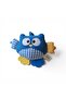 Vintage Plush Owl with Teether - 12 X 19 cm - 2