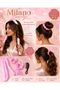 Heatless Hair Styling Set Satin Hair Bun Hair Curler Set/Opening Comb Gift - 3