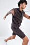 Modal Interlock Hooded Zipper Pocket Men's Sports Vest - 2