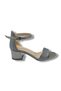 4270-26 Glittery Patent Leather Single Strap Mid Heel Fashion Women's Sandals(5.5cm) - 2