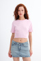 Corset Detailed T-Shirt P261042
