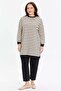 Two Thread Striped Basic Women's Tunic