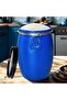 Plastic Storage Drum, Multipurpose Home Storage Keg, Food Grade, Blue (50Ltr) - 3