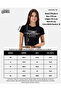 Most Hated Girl Stone Printed Crop Baby Tee - 5
