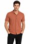 Men's Front Buttoned Collared T-Shirt Regular Fit Bgl-St05562