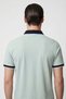Double Color Collar Detailed Basic Men's Polo T-Shirt - 3